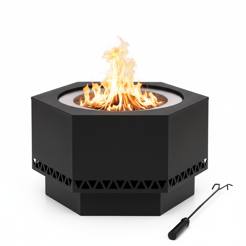 HexaForge Artisan Fire Pit