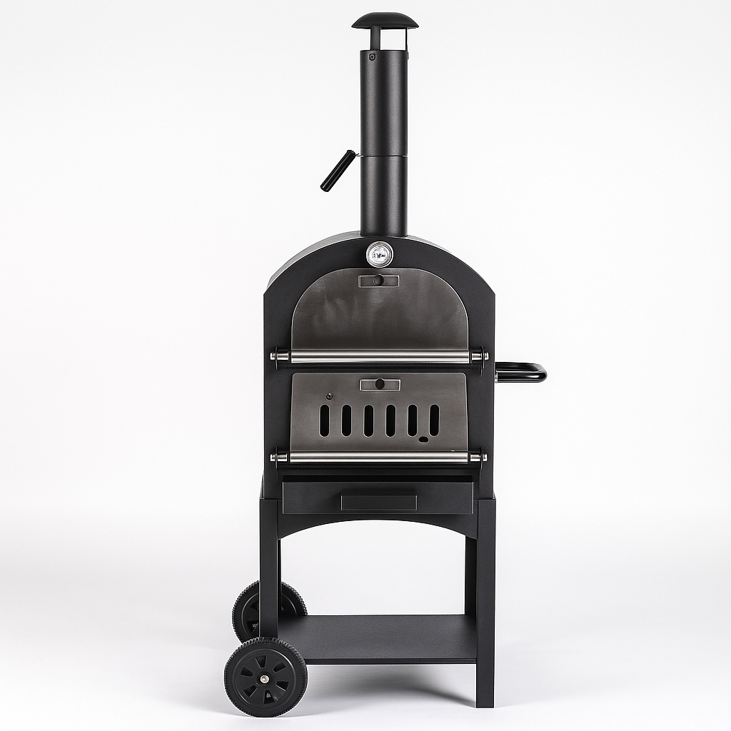 EmberFlame Compact Wood-Fired Pizza Oven